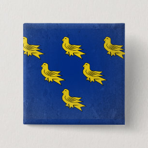 Badge Carré 5 Cm Sussex