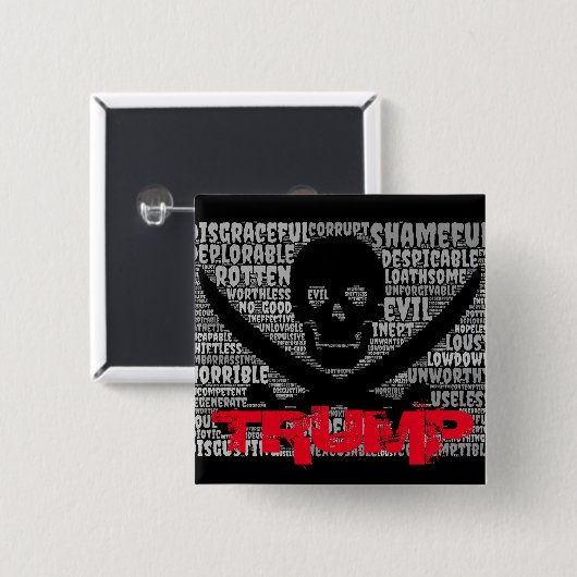 Badge Carré 5 Cm Synonymes pour l'atout (Devant & derrière)