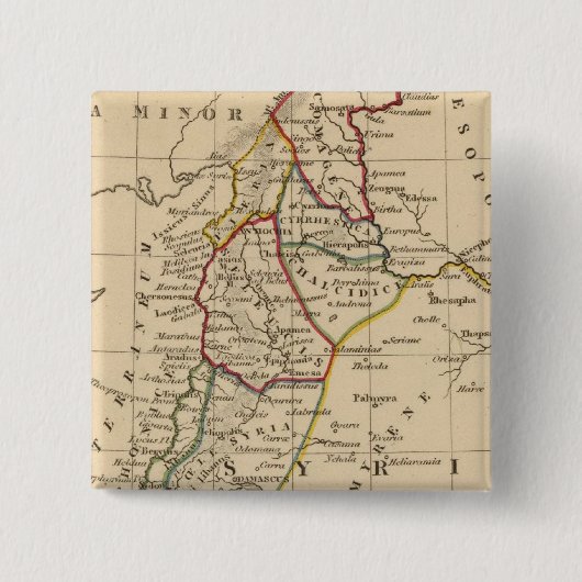 Badge Carré 5 Cm Syrie 2 (Devant)