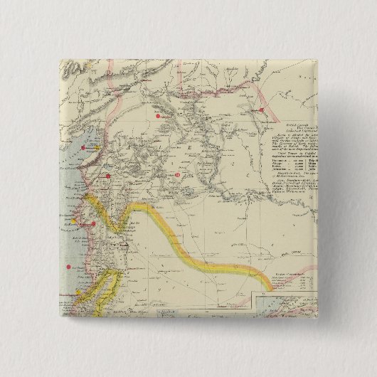 Badge Carré 5 Cm Syrie 2 (Devant)