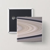 Badge Carré 5 Cm Système d'anneau de Saturne (Devant & derrière)