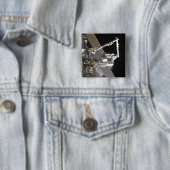 Badge Carré 5 Cm Système d'attachement de charge utile (En situation)