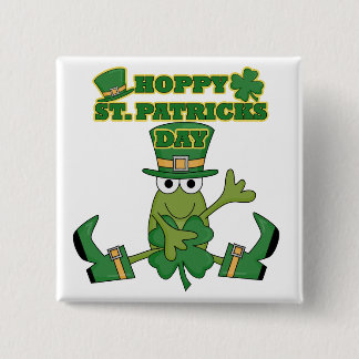 Badge Carré 5 Cm T-shirts et cadeaux de houblon de jour de St