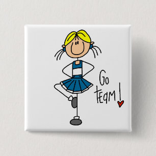 Badge Carré 5 Cm T-shirts et Cadeaux de MenEuse de Groupe de Stick