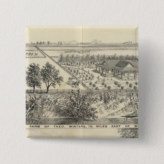 Badge Carré 5 Cm T Winters (Devant)