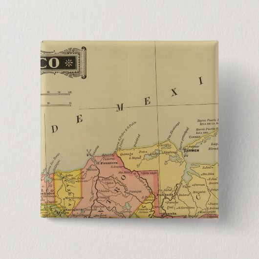 Badge Carré 5 Cm Tabasco (Devant)