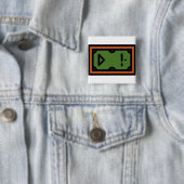 Badge Carré 5 Cm table de billard (En situation)
