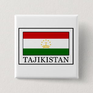 Badge Carré 5 Cm Tadjikistan