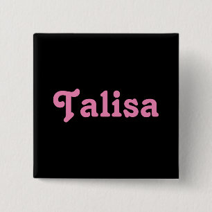 Badge Carré 5 Cm Talisa bouton