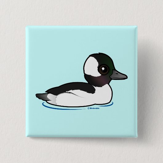 Badge Carré 5 Cm Tambour (Devant)