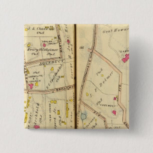 Badge Carré 5 Cm Tarrytown, New York 3