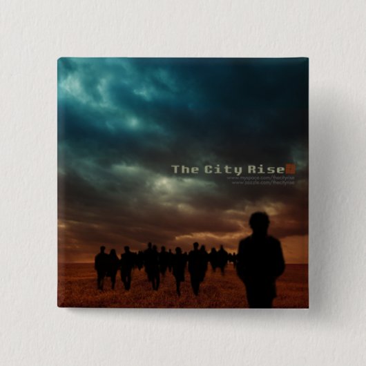 Badge Carré 5 Cm TCR - bouton 2x2 (Devant)