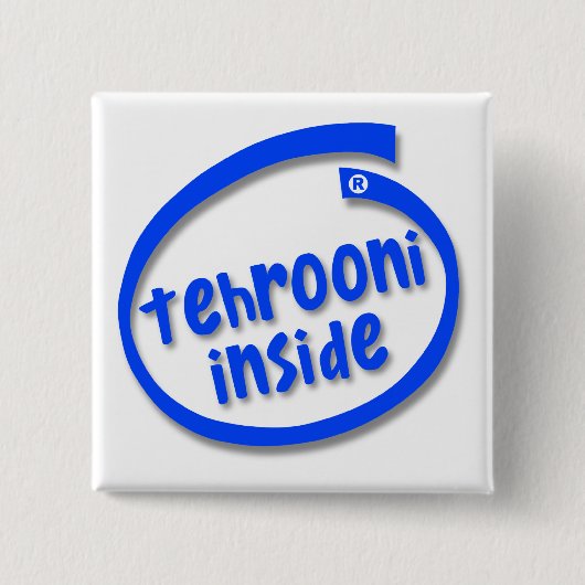 Badge Carré 5 Cm Tehrooni Inside (Devant)