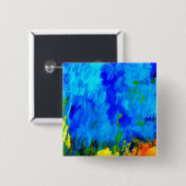 BADGE CARRÉ 5 CM TEMPÊTE DE COULEUR (Devant & derrière)