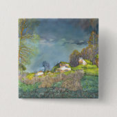 Badge Carré 5 Cm Tempête printanière (Devant)