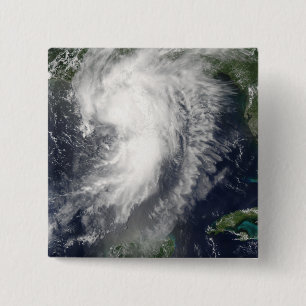 Badge Carré 5 Cm Tempête tropicale Cindy