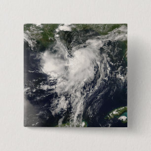 Badge Carré 5 Cm Tempête tropicale Edouard