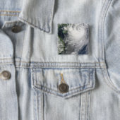Badge Carré 5 Cm Tempête tropicale Koppu près d'un point d'atterris (En situation)
