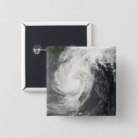 Badge Carré 5 Cm Tempête tropicale Parm (Devant & derrière)