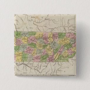 Badge Carré 5 Cm Tennessee 4