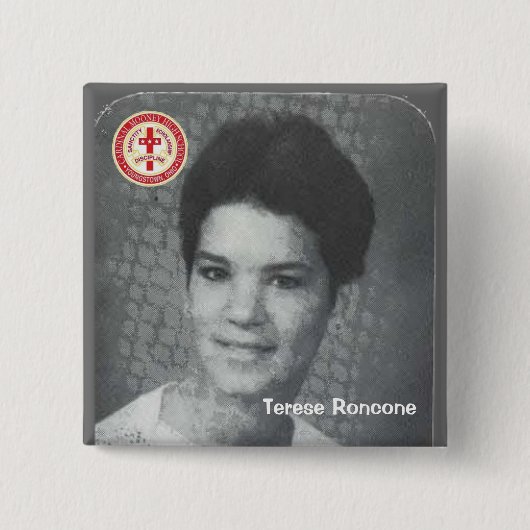 Badge Carré 5 Cm Terese Roncone (Devant)