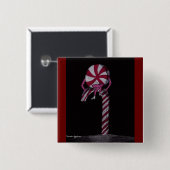 Badge Carré 5 Cm Terre de sucrerie (Devant & derrière)