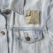 Badge Carré 5 Cm Terre Sainte (En situation)