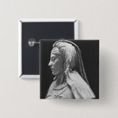 Badge Carré 5 Cm Tête de modération (Devant & derrière)