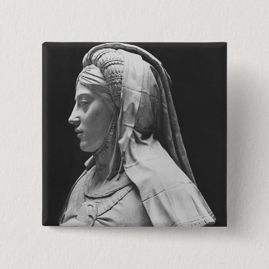 Badge Carré 5 Cm Tête de modération (Devant)