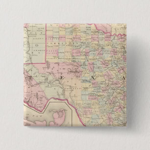 Badge Carré 5 Cm Texas