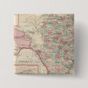 Badge Carré 5 Cm Texas 5