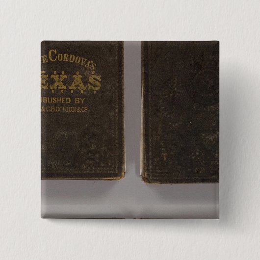 Badge Carré 5 Cm Texas 6 (Devant)