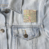 Badge Carré 5 Cm Texas 7 (En situation)