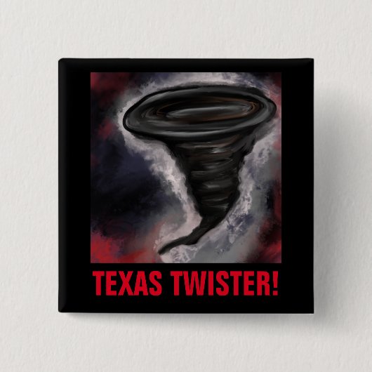 BADGE CARRÉ 5 CM TEXAS TWISTER (Devant)