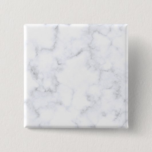 Badge Carré 5 Cm Texture Marbre blanc (Devant)
