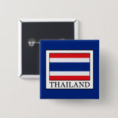 Badge Carré 5 Cm Thaïlande (Devant & derrière)