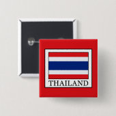 Badge Carré 5 Cm Thaïlande (Devant & derrière)