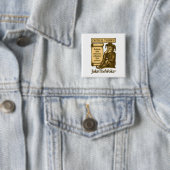 Badge Carré 5 Cm Théorie critique (En situation)