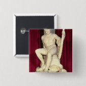 Badge Carré 5 Cm Theseus et le Minotaur, 1782 (Devant & derrière)