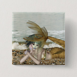 Badge Carré 5 Cm Thinking of You Button