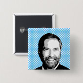 Badge Carré 5 Cm Thomas Mulclair (Devant & derrière)