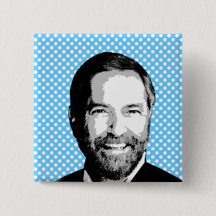 Badge Carré 5 Cm Thomas Mulclair