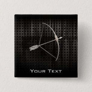 Badge Carré 5 Cm Tir à l'arc frais