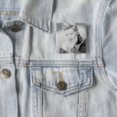 Badge Carré 5 Cm Tir de studio (En situation)