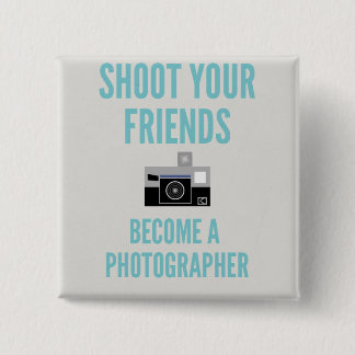 Badge Carré 5 Cm Tirez vos amis !