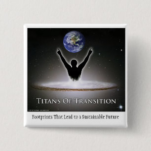 Badge Carré 5 Cm Titans de transition