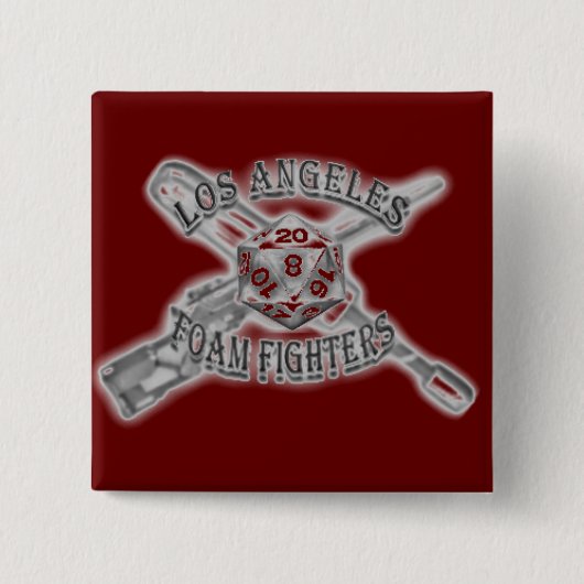 Badge Carré 5 Cm Titre de LAFF : logo (Devant)