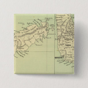 Badge Carré 5 Cm Tobago Barbade