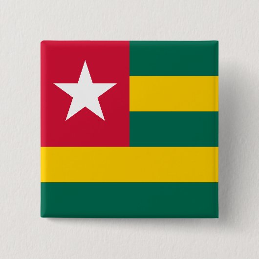 Badge Carré 5 Cm Togo (Devant)