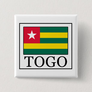 Badge Carré 5 Cm Togo